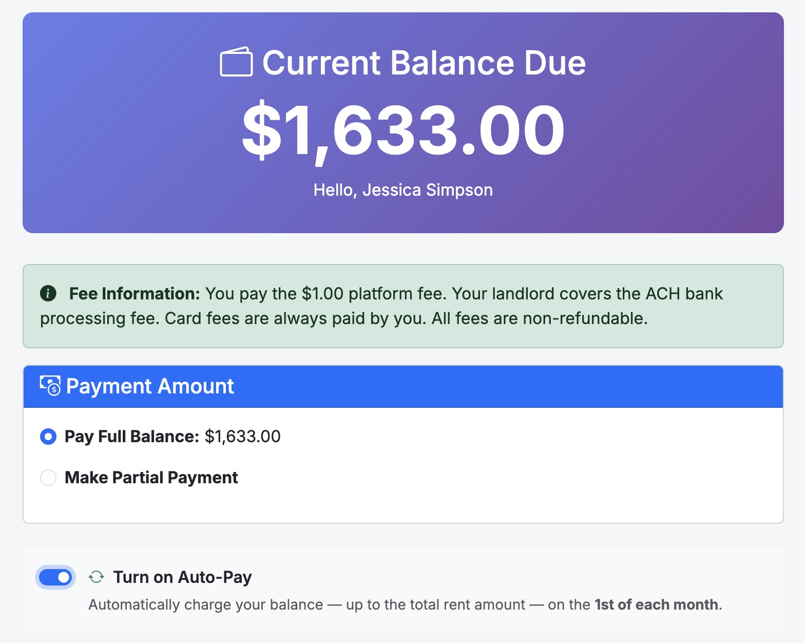 Tenant Auto-Pay: How It Works & How to Manage It - Screenshot 1